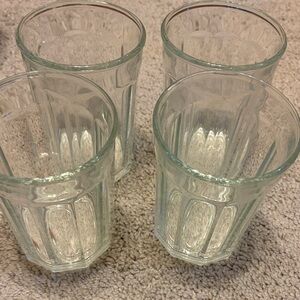 Clear Glass Tumbler Set